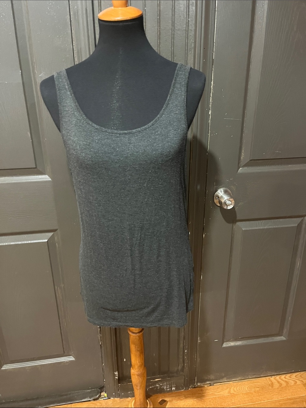 Verona tank charcoal, grey size large